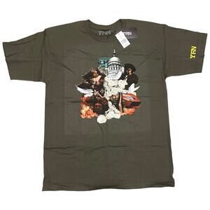 Migos Culture Graphic Tee Men’s Size L YRN Hip Hop Streetwear Rap Shirt NWT